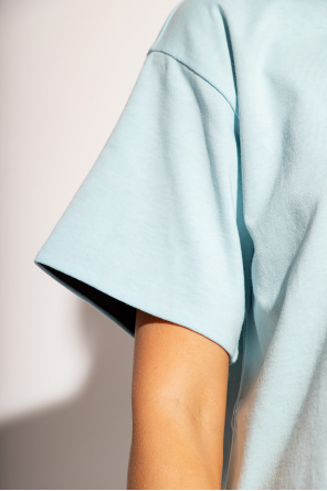 Tシャツ・カットソー BOTTEGA VENETA Powder Blue Cotton T-Shirt Cotton T-Shirt BOTTEGA VENETA | Blondie Shop